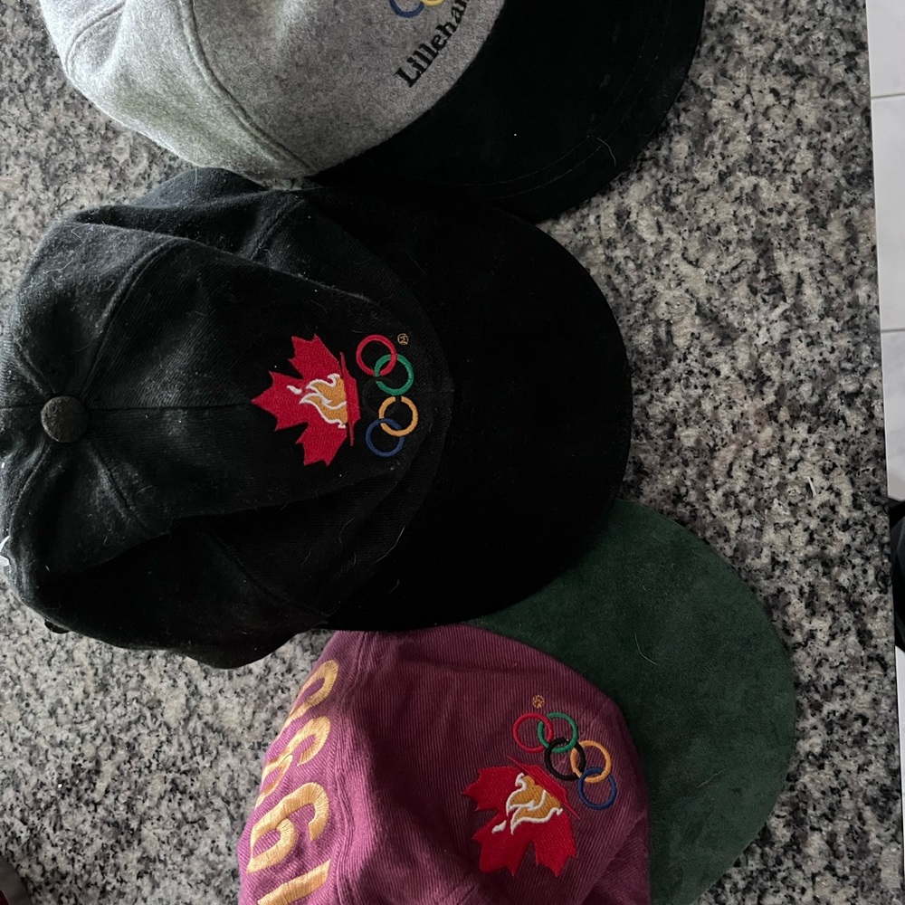 Vintage Olympic 90’s Strap Back Hats